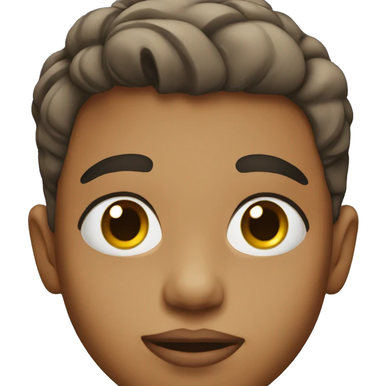 Boy with makeup  emoji