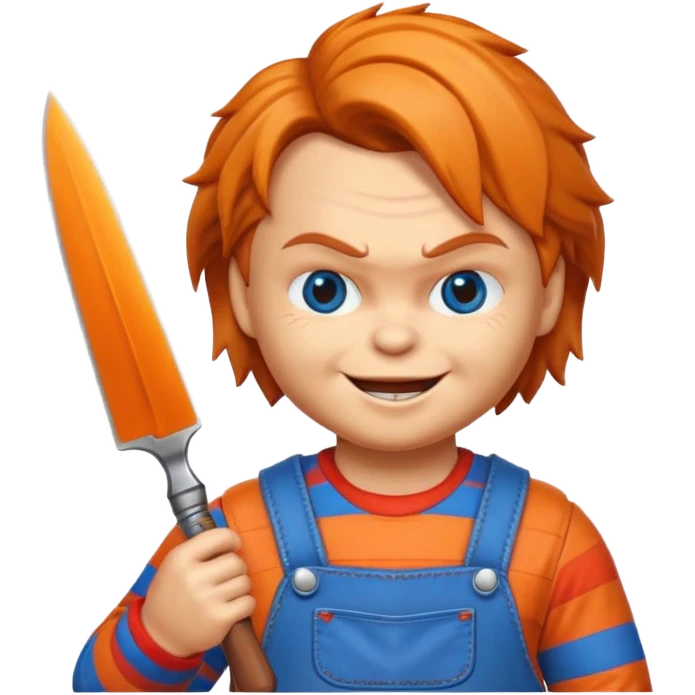 Un emojin de chuky emoji