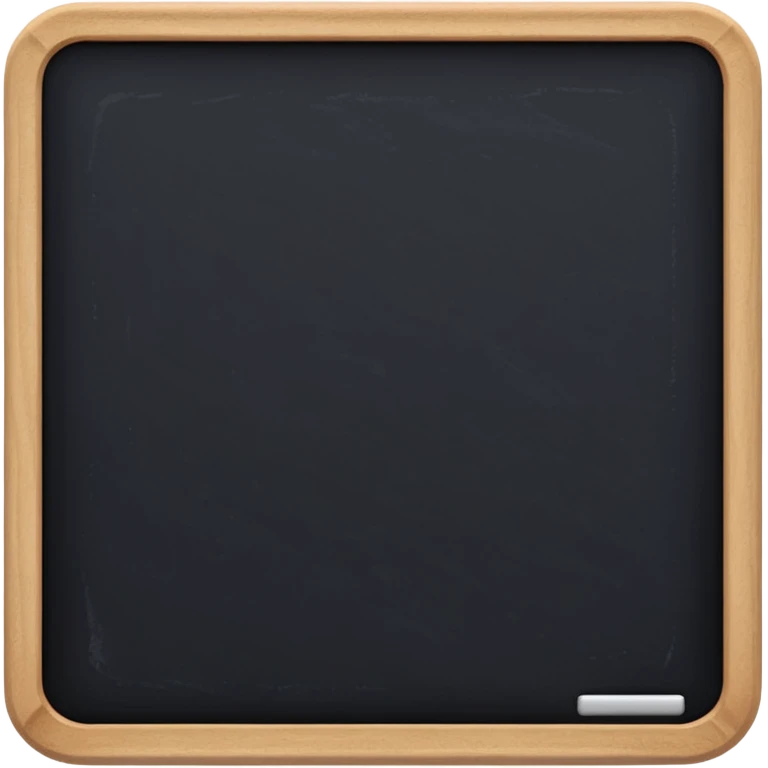chalk board emoji