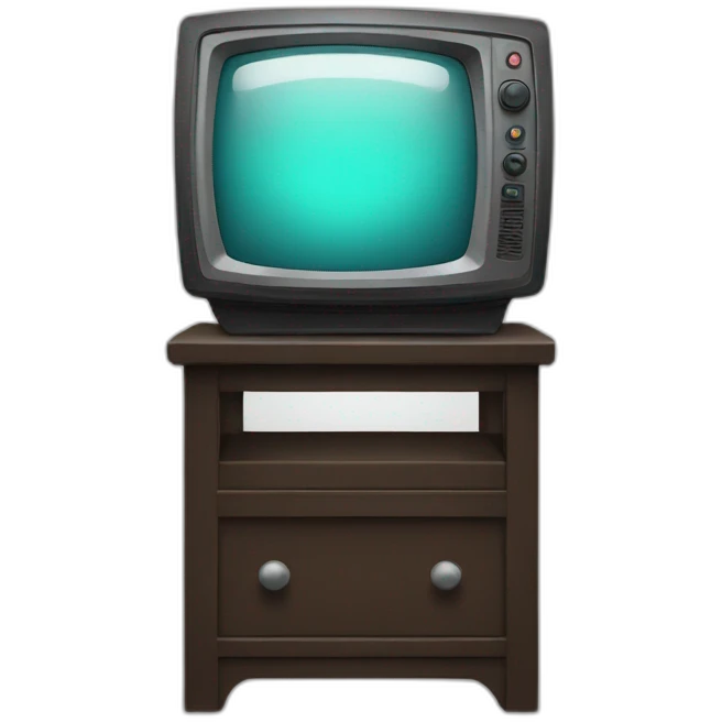 une television emoji