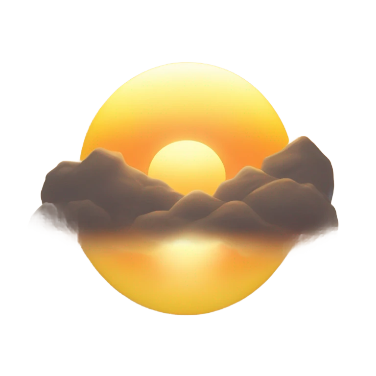 Sunrise emoji