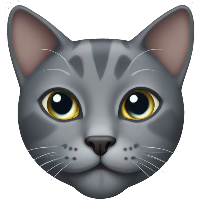 The Grey Cat emoji