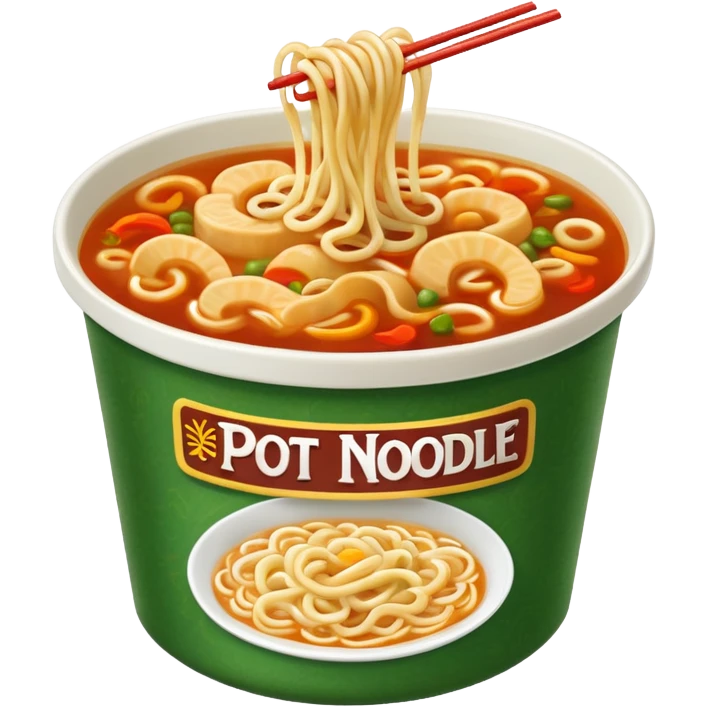 Pot Noodle Sweet & Sour  emoji