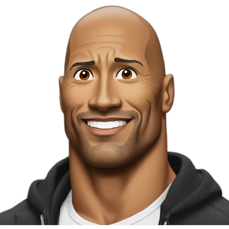 Dwayne Johnson cheap emoji