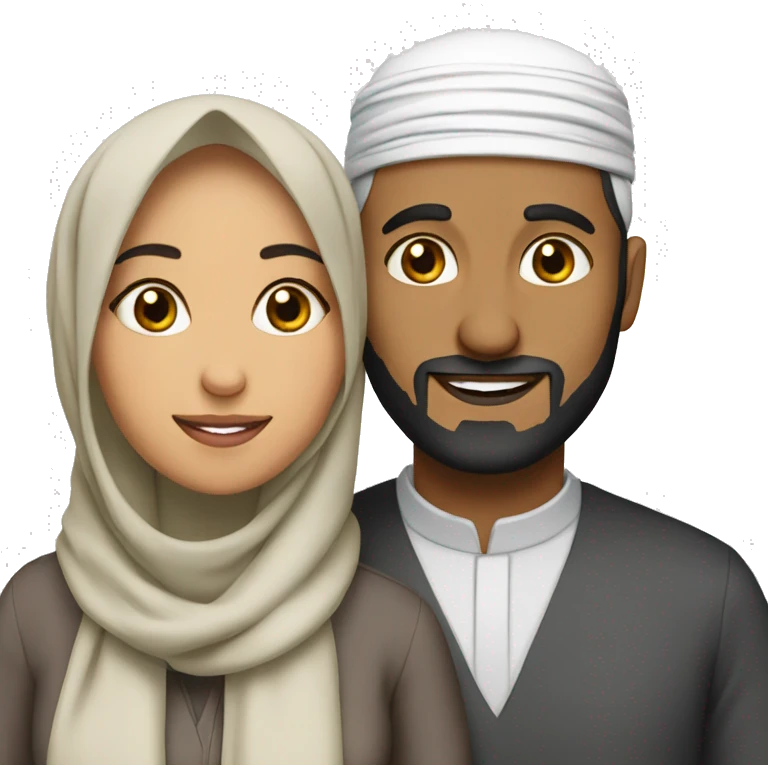 Muslim Couple  emoji