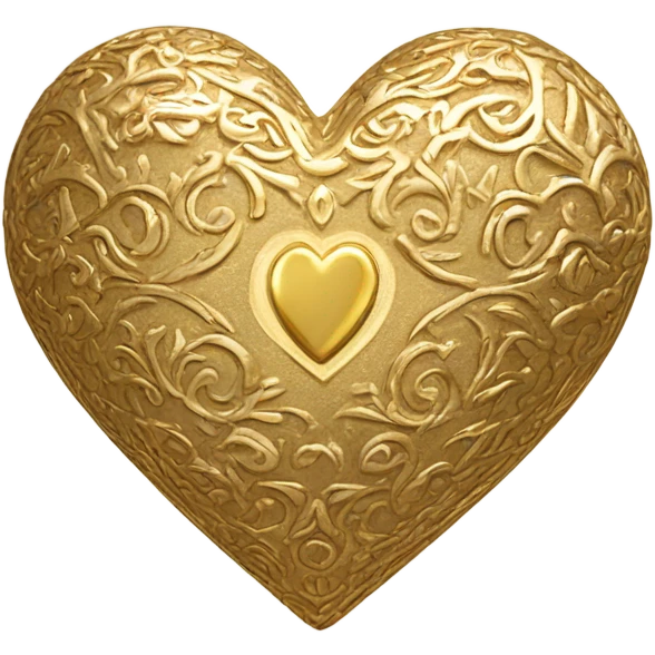 corazon dorado emoji