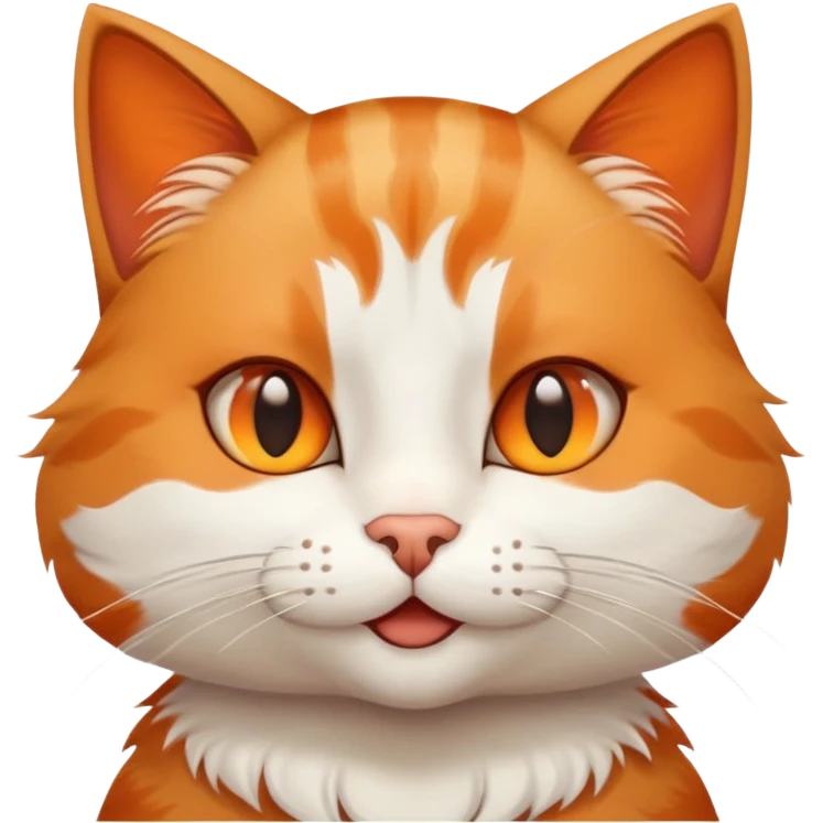 Кот Матроскин из мультфильма "Простоквашино", со смешными выражениями лица emoji