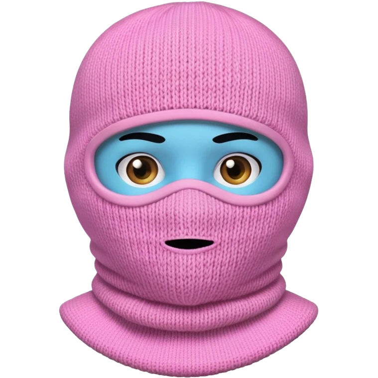 Ice-Pink Balaclava emoji