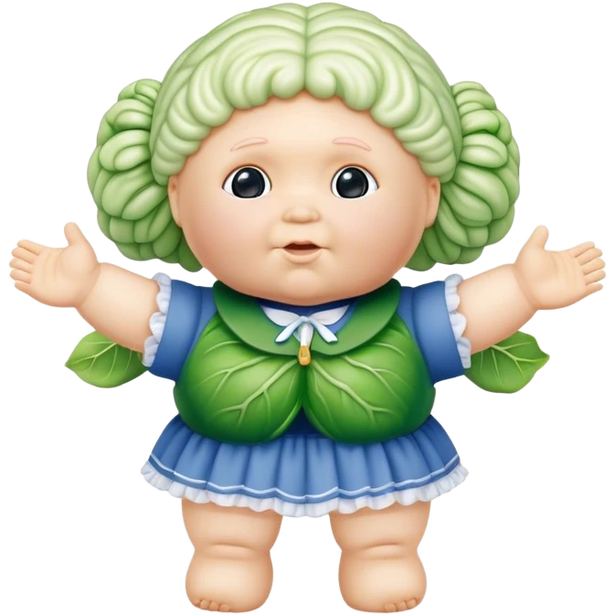 cabbage patch doll emoji