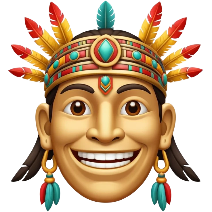 Dios incaico feliz emoji