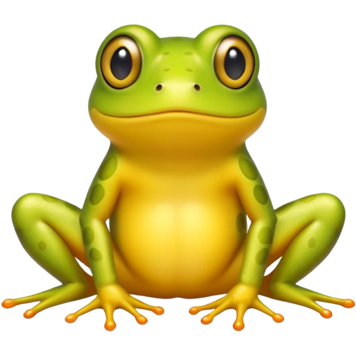 yellow frog emoji