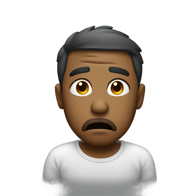 Disappointed  emoji