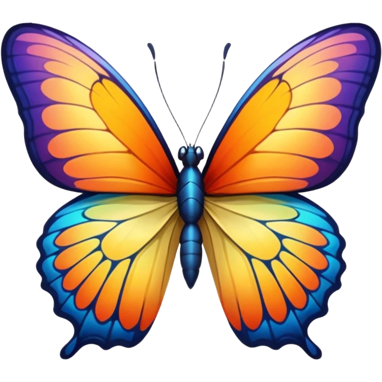 animated butterfly emoji