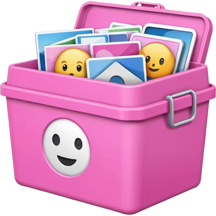 pink photo storage emoji