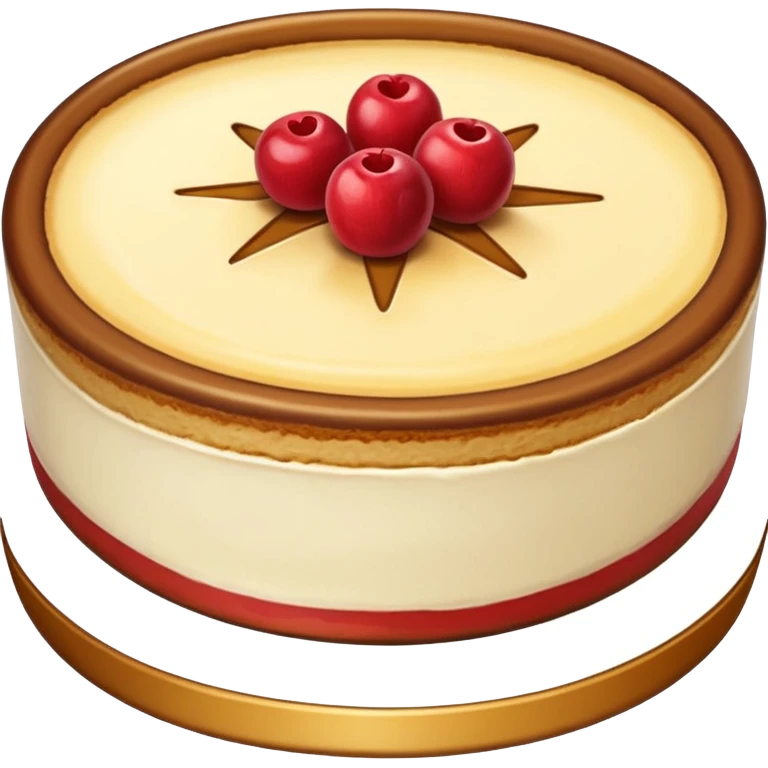 Cheese cake emoji