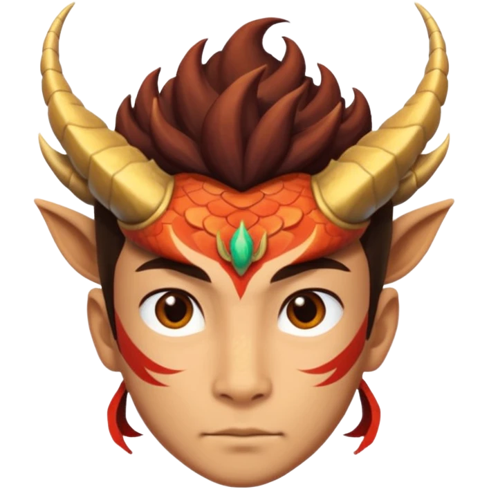Dai (dragon quest) forehead dragon symbol emoji