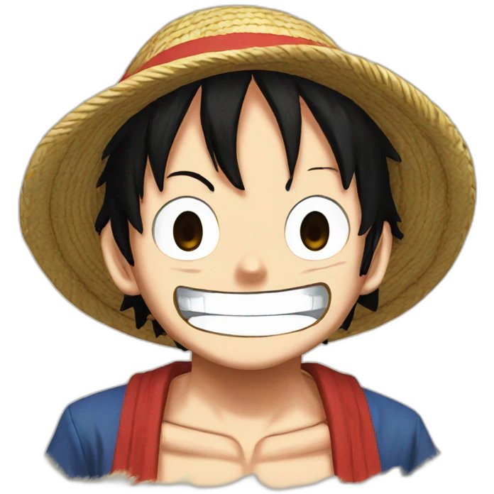 Luffy one piece emoji