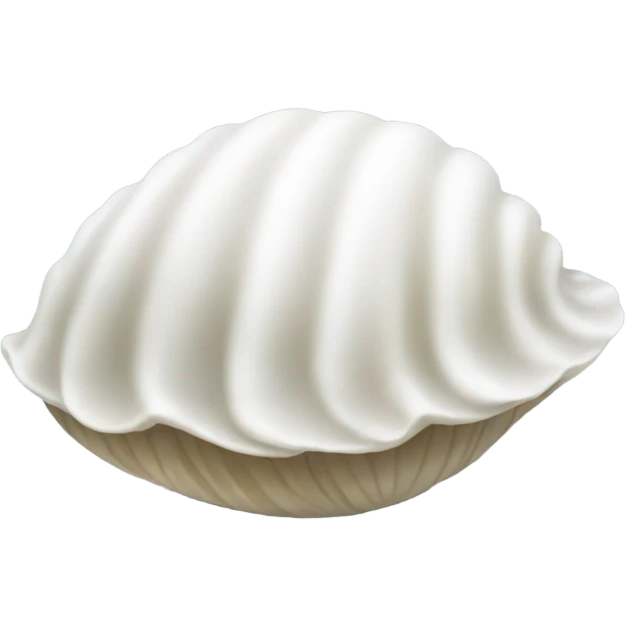white clam emoji