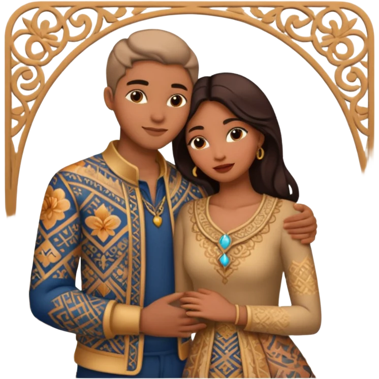 6 аркан - закохані  emoji