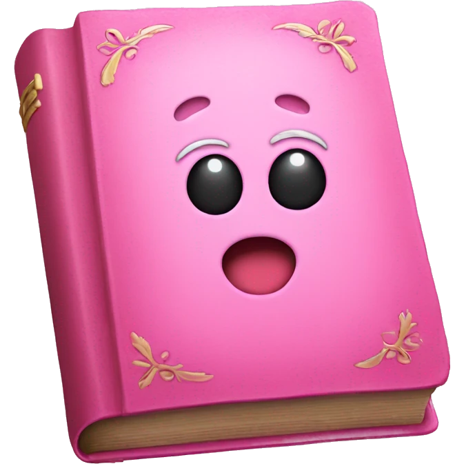 pink bible emoji