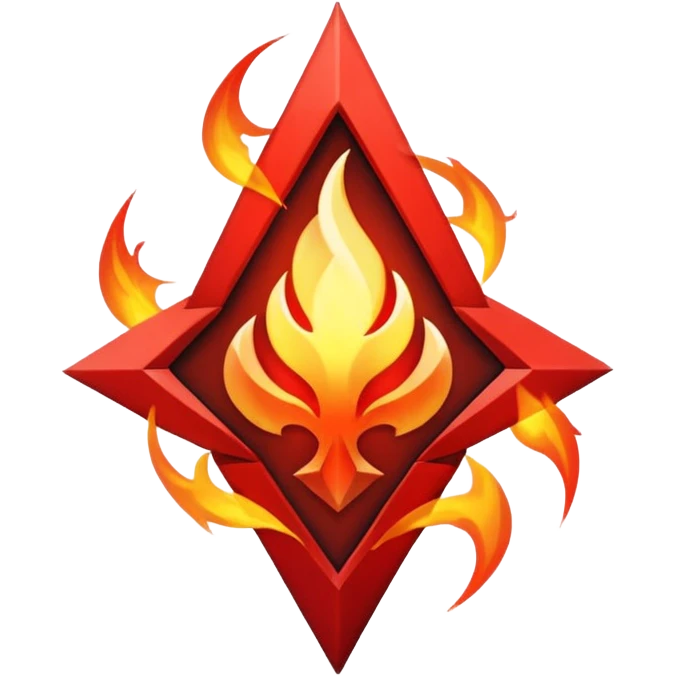 Logo pyro genshin impact emoji