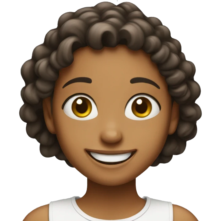 happy girl emoji