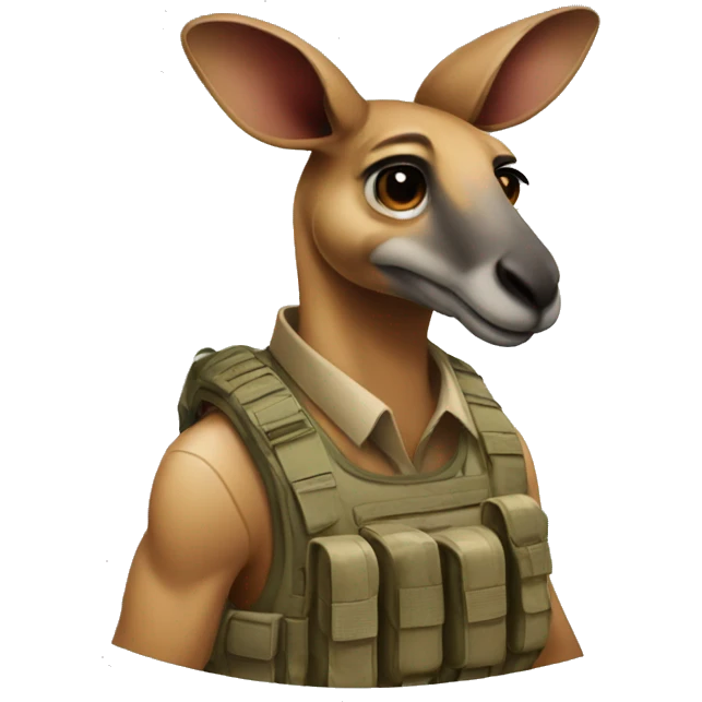 tactical kangaroo emoji