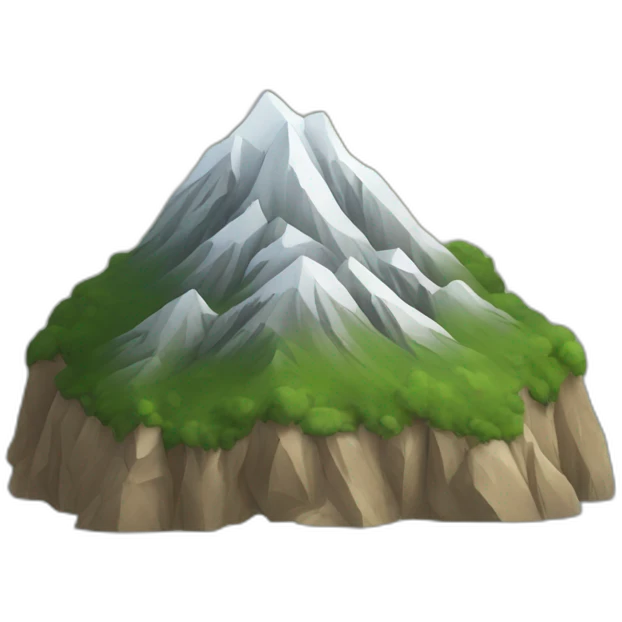Mountain emoji