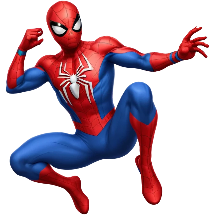 Spider-Man shooting webs emoji