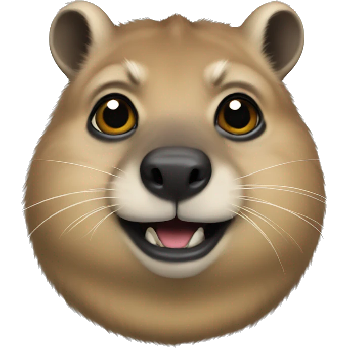 fat hyrax emoji