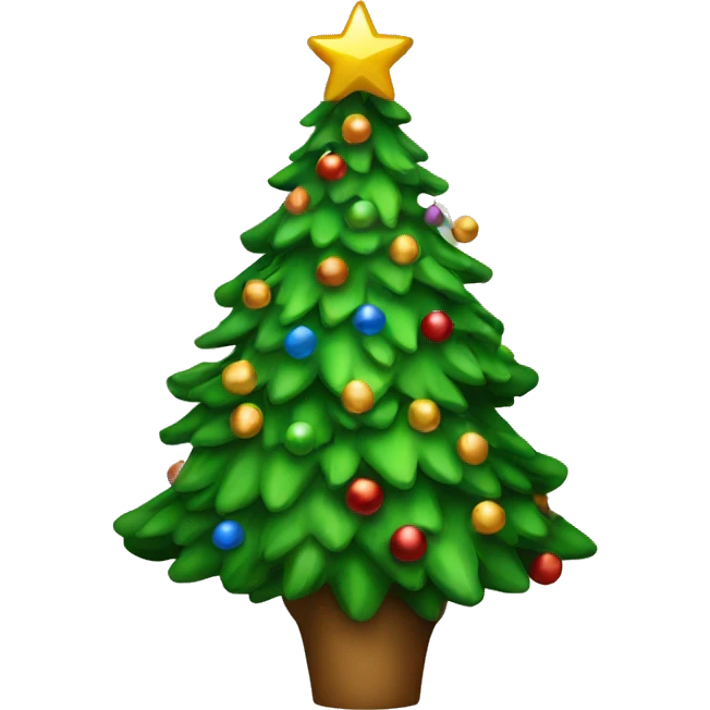 christmas tree emoji