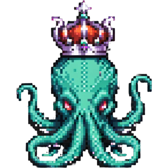 crowned kraken emoji