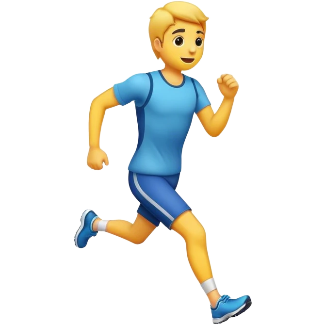 Running emoji