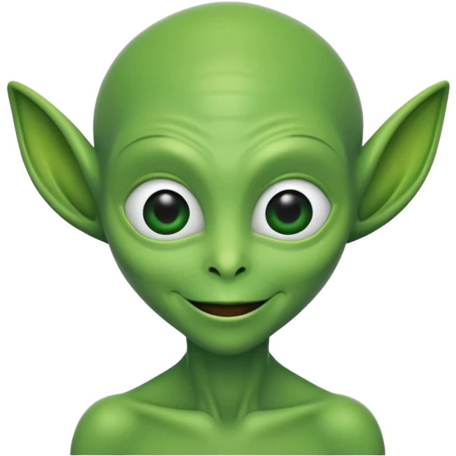 Alien that’s high and chilling emoji