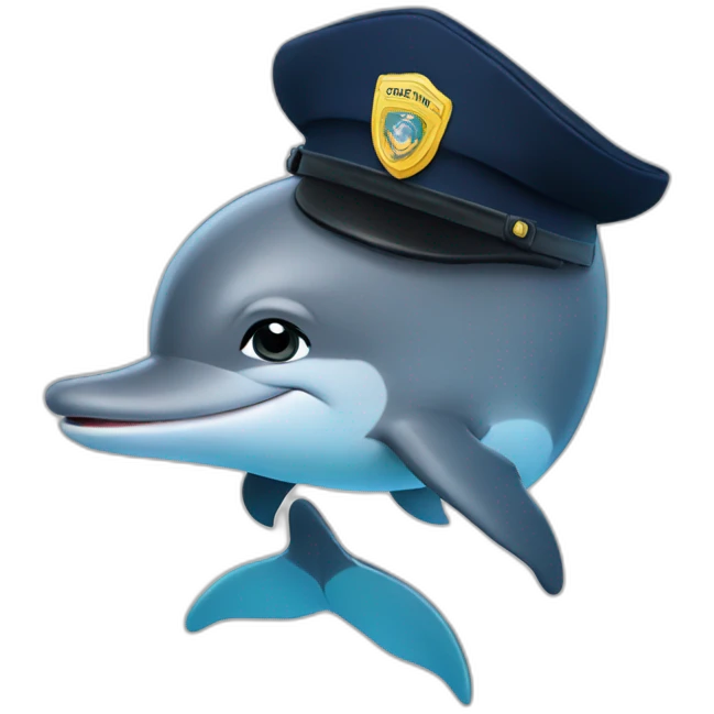 Dolphin Police emoji