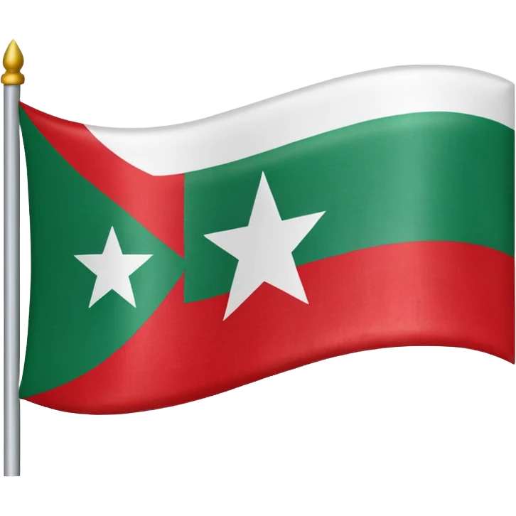 The flag of Awdal state in somaliland emoji