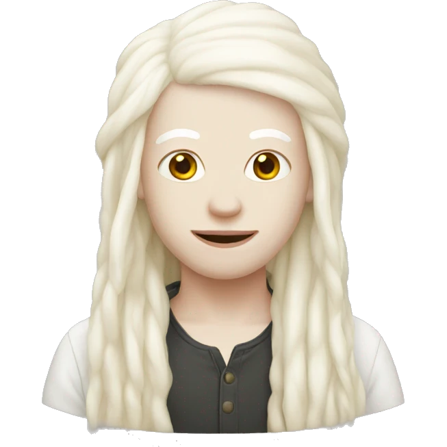 Albino emoji