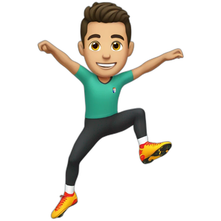 Ronaldo retourner acrobatique emoji