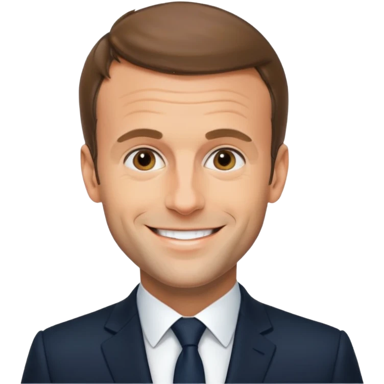 Emmanuel Macron  emoji