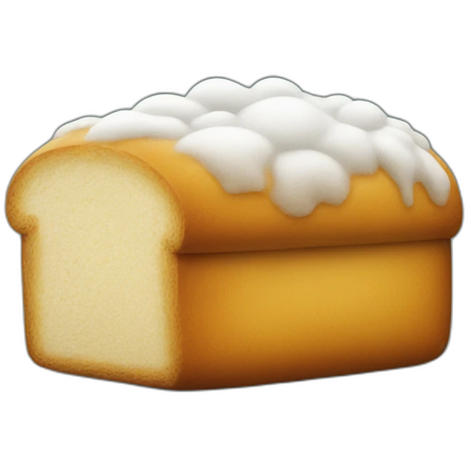 Loaf of sugar mountain emoji