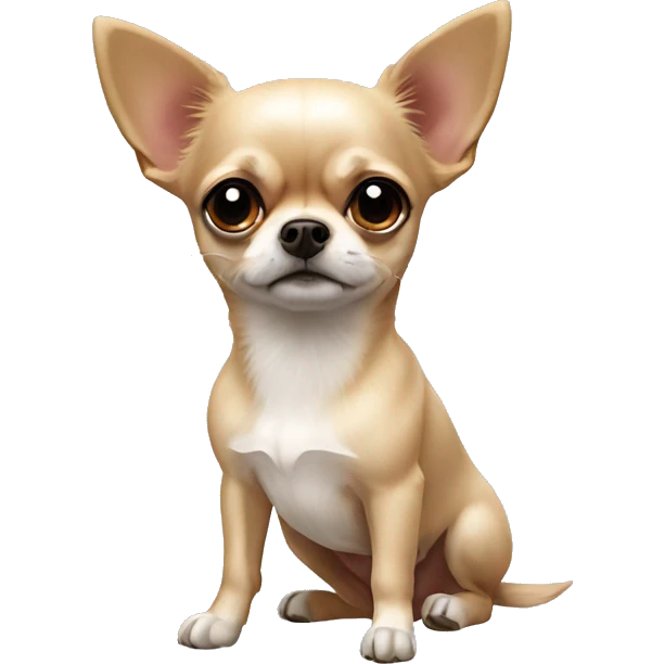 Mix chihuahua and pekinese  emoji