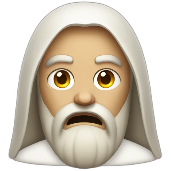 angry jesus emoji