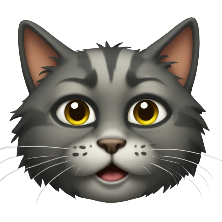 dirty stinky garbage cat emoji