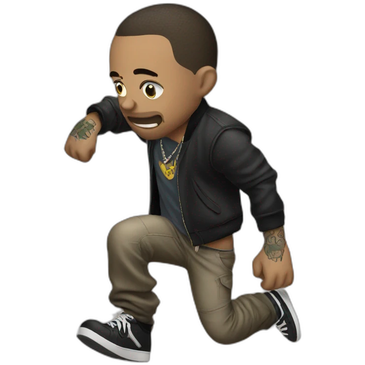 Hooligan guy tatoo emoji