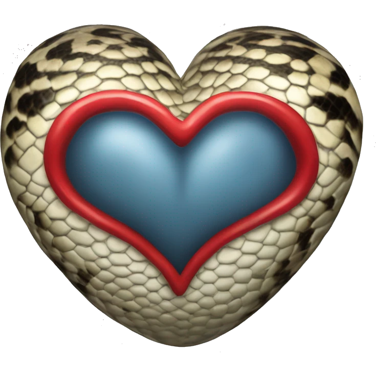 d’albertis python heart emoji