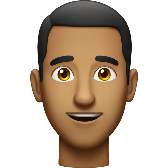 Latin guy big nose emoji