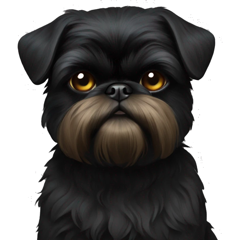 black brussels griffon emoji