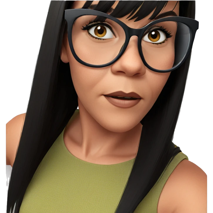 realistic portrait of girl emoji