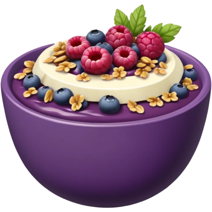 Açaí bowl emoji