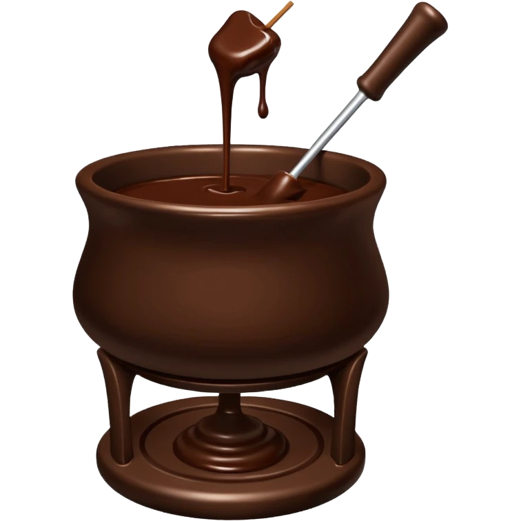 Chocolate fondue  emoji